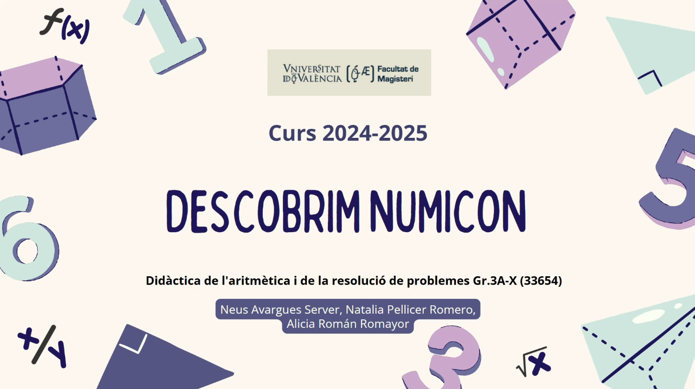 Descobrim Numicon - VIDEO_DIDMAT - UV