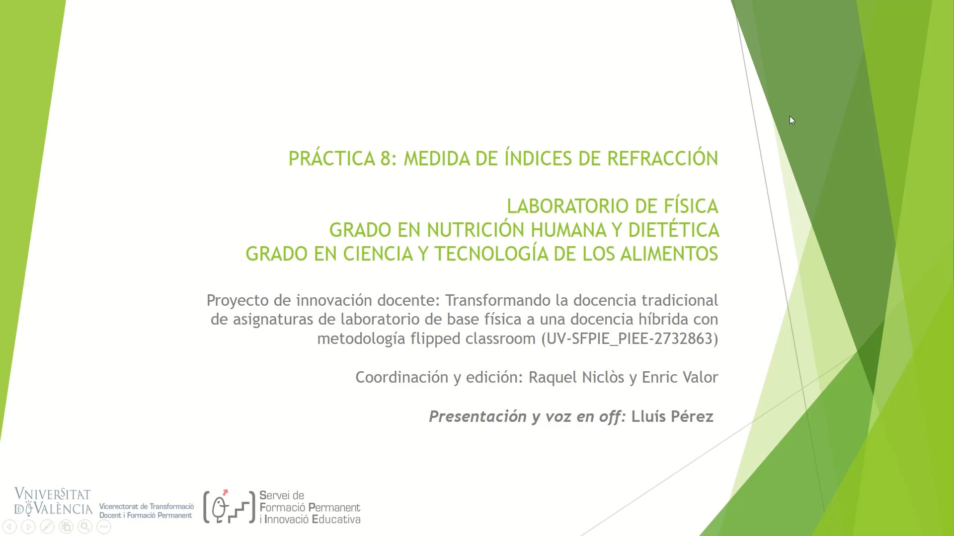 Práctica8_CAS_NHD_CTA: MEDIDA DE ÍNDICES DE REFRACCIÓN - Excel