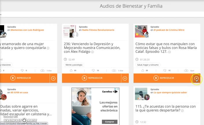 añadir código fuente de audio a una etiqueta