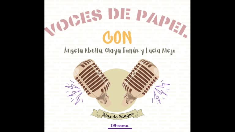 Alas de Sangre, Ángela Abella, Lucía Alejo, Olaya Tomás